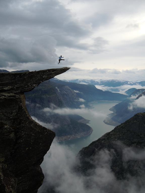 Trolltunga Camping Ода Екстериор снимка